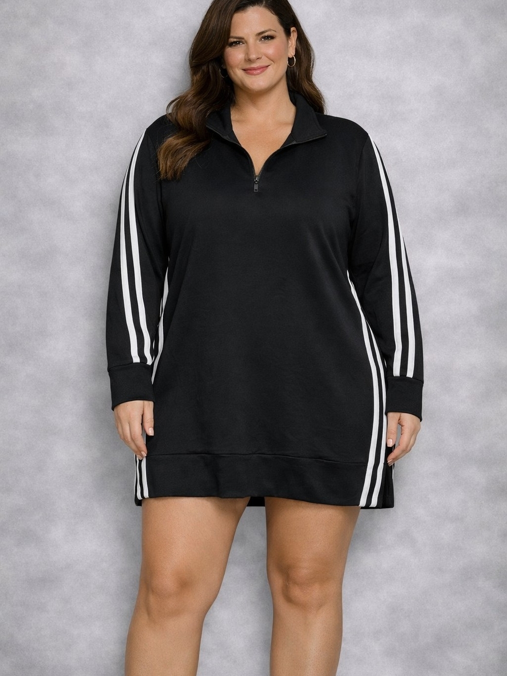 K Jordan Black Pullover Top with White Logo Tag